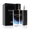 DIOR SAUVAGE GIFT SET EDP 100 ML + EDP 10 ML REFILLABLE BOTTLE