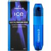 TRAVALO PERFUME POD ICE REFILLABLE PERFUME SPRAYER 5 ML BLUE