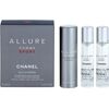 CHANEL ALLURE HOMME SPORT EAU EXTREME EDT 3X20 ML REFILLABLE