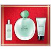 ARMANI GIORGIO ACQUA DI GIOIA GIFT SET EDP 100 ML, BODY LOTION 50 ML A MINIATURE EDP 10 ML