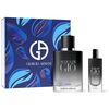 ARMANI GIORGIO ACQUA DI GIO PARFUM GIFT SET PARFUM 100 ML AND MINIATURE 15 ML