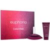 CALVIN KLEIN EUPHORIA GIFT SET EDP AND 100 ML PERFUMED BODY LOTION 100 ML
