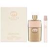 GUCCI GUILTY POUR FEMME EAU DE PARFUM GIFT SET EDP 90 ML AND MINIATURE EDP 10 ML
