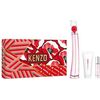 KENZO FLOWER BY KENZO POPPY BOUQUET GIFT SET EDP 100 ML, BODY LOTION 75 ML AND MINIATURE EDP 10 ML