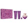 VERSACE DYLAN PURPLE POUR FEMME GIFT SET EDP 100 ML, SHOWER GEL 100 ML, SHOWER GEL 100 ML A MINIATURE EDP 5 ML