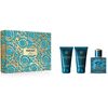 VERSACE EROS GIFT SET 50 ML EDT, SHOWER GEL AND EROS 50 ML AFTER SHAVE BALSAM EROS 50 ML