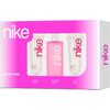 NIKE ULTRA PINK WOMAN GIFT SET EDT 100 ML, SHOWER GEL 75 ML A SHOWER GEL 75 ML