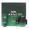 COACH GREEN FOR MEN GIFT SET EDT 100 ML, MINIATURE EDT 15 ML AND SHOWER GEL 100 ML
