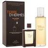 HERMÈS TERRE D'HERMES PURE PERFUME GIFT SET PERFUME 30 ML REFILL + TERRE D'HERMES PURE PERFUME 125 ML
