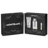 MONT BLANC EXPLORER PLATINUM GIFT SET EDP 100 ML, SHOWER GEL 100 ML AND MINIATURE EDT 7.5 ML