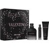 VALENTINO UOMO BORN IN ROMA GIFT SET EDT 100 ML, MINIATURKA EDT 15 ML A SHOWER GEL 75 ML