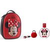 FRAGRANCES FOR CHILDREN MINNIE GIFT SET EDT 100 ML, LESK NA RTY S PŘÍVĚSKEM A POUZDRO NA ZIP