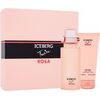 ICEBERG TWICE ROSA GIFT SET EDT 125 ML AND BODY LOTION 100 ML