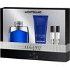 MONT BLANC LEGEND BLUE DÁRKOVÁ SADA EDP 100 ML, SPRCHOVÝ GEL 100 ML A MINIATURKA 2 X 7,5 ML