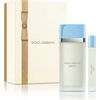 DOLCE GABBANA LIGHT BLUE DÁRKOVÁ SADA EDT 100 ML A MINIATURKA EDT 10 ML