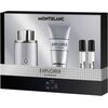 MONT BLANC EXPLORER PLATINUM DÁRKOVÁ SADA EDP 100 ML, SPRCHOVÝ GEL 100 ML A MINIATURKA EDP 2 X 7,5 ML