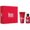 DSQUARED2 RED WOOD DÁRKOVÁ SADA EDT 100 ML A TĚLOVÉ MLÉKO 150 ML