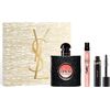 YVES SAINT LAURENT BLACK OPIUM DÁRKOVÁ SADA EDP 50 ML, MINIATURKA EDP 10 ML A ŘASENKA 2 ML