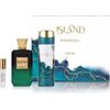 KHADLAJ ISLAND DÁRKOVÁ SADA EXTRAIT DE PARFUM 100 ML, MINIATURKA 8 ML A DEOSPRAY 200 ML 100ML