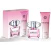 VERSACE BRIGHT CRYSTAL EAU DE TOILETTE FOR WOMEN 90 ML + TĚLOVÉ MLÉKO 100 ML GIFT SET