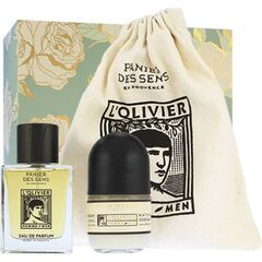 PANIER DES SENS L'OLIVIER EDP 50 ML + DEODORANT ROLL-ON 50 ML + COTTON BAG GIFT SET