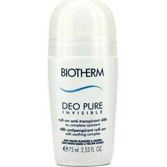 BIOTHERM DEO PURE INVISIBLE ANTIPERSPIRANT ROLL-ON 75 ML