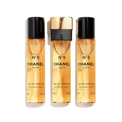 CHANEL N°5 EAU DE PARFUM EDP 3X20 ML REFILLABLE