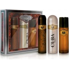 CUBA GOLD EDT 100 ML + AFTERSHAVE 100 ML + DEODORANT 200 ML GIFT SET