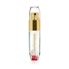 TRAVALO PERFUME POD CRYSTAL REFILLABLE PERFUME SPRAYER 5 ML GOLD