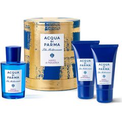 ACQUA DI PARMA BLU MEDITERRANEO - MIRTO DI PANAREA GIFT SET EDT 100 ML, SHOWER GEL 75 ML A SHOWER GEL 75 ML