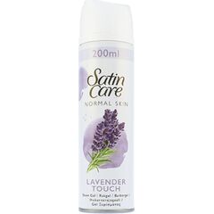 GILLETTE SATIN CARE LAVENDER TOUCH SHAVING GEL 200ML
