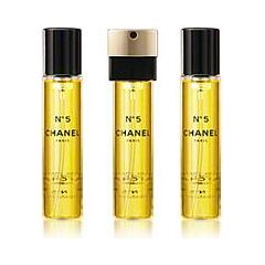 CHANEL N°5 EAU DE TOILETTE EDT 3X20 ML REFILLABLE