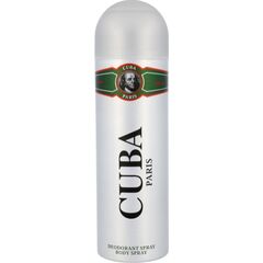 CUBA GREEN DEODORANT SPRAY FOR MEN 200 ML