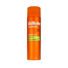 GILLETTE FUSION SHAVING GEL FOR SENSITIVE SKIN M 200ML