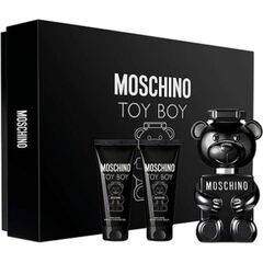 MOSCHINO TOY BOY EAU DE PARFUM FOR MEN 50 ML + SPRCHOVÝ GEL 50 ML + BALZÁM PO HOLENÍ 50 ML GIFT SET