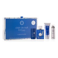 ARMAF CLUB DE NUIT BLUE ICONIC GIFT SET EDP 105 ML, DEOSTICK 75 G, DEOSPRAY 50 ML AND SHOWER GEL 100 ML