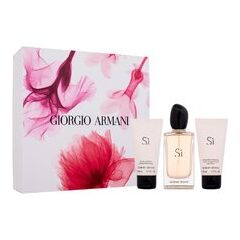 ARMANI GIORGIO SÍ GIFT SET EDP 100 ML, SHOWER GEL 50 ML A BODY LOTION 50 ML