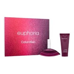 CALVIN KLEIN EUPHORIA GIFT SET EDP AND 100 ML PERFUMED BODY LOTION 100 ML