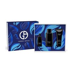 ARMANI GIORGIO CODE FOR MEN GIFT SET EDT 125 ML, SHOWER GEL 75 ML AND MINIATURE EDT 15 ML