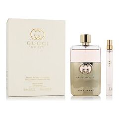 GUCCI GUILTY POUR FEMME EAU DE PARFUM GIFT SET EDP 90 ML AND MINIATURE EDP 10 ML