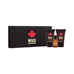 DSQUARED2 WOOD POUR HOME MINI SET EDT 5 ML, SHOWER GEL 25 ML AND AFTERSHAVE BALM 25 ML