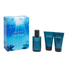 DAVIDOFF COOL WATER MAN GIFT SET EDT 40 ML, 50 ML SHOWER GEL AND AFTER SHAVE BALM 50 ML