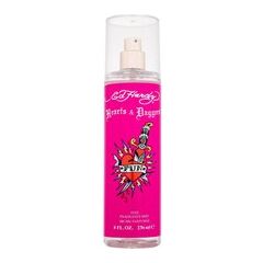 ED HARDY HEARTS & DAGGERS BODY SPRAY 236ML