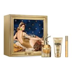 JEAN PAUL GAULTIER SCANDAL ABSOLU GIFT SET PARFUM 80 ML, BODY LOTION 75 ML AND MINIATURE 10 ML
