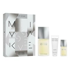 ISSEY MIYAKE L'EAU D'ISSEY POUR HOMME GIFT SET EDT 125 ML, MINIATURE EDT 15 ML AND SHOWER GEL 50 ML