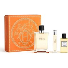 HERMÈS TERRE D´HERMÈS GIFT SET EDT 100 ML, MINIATURKA EDT 15 ML A AFTER SHAVE ( AFTERSHAVE ) 40 ML