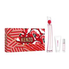 KENZO FLOWER BY KENZO POPPY BOUQUET GIFT SET EDP 100 ML, BODY LOTION 75 ML AND MINIATURE EDP 10 ML
