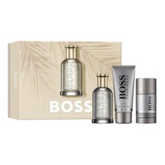 HUGO BOSS BOSS BOTTLED EAU DE PARFUM GIFT SET EDP 100ML, SHOWER GEL 100ML AND DEODORANT 75G