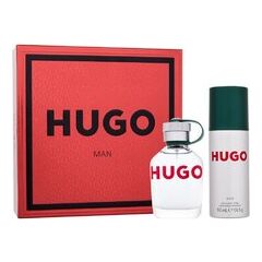 HUGO BOSS HUGO GIFT SET EDT 75 ML AND DEOSPRAY 150 ML