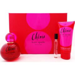 KATE SPADE CHÉRIE GIFT SET EDP 100 ML, MINIATURKA EDP 7,5 ML A SHOWER GEL 100 ML